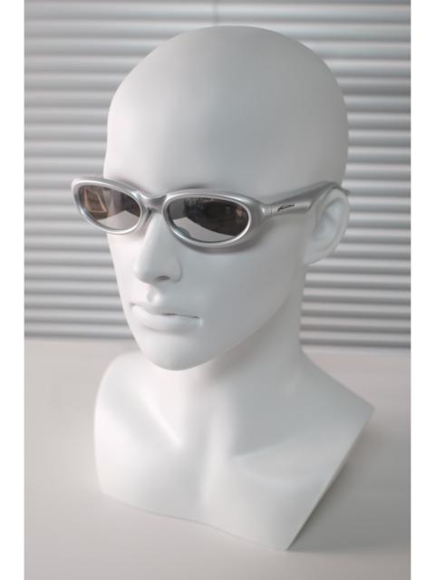 Hype - Rare Y2k Avant Garde Futuristic Sliver Sunglasses Unisex OS