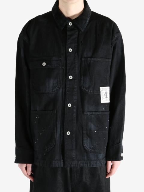 NEIGHBORHOOD NEIGHBORHOOD - Men Bw.Washed Coverall Jacket