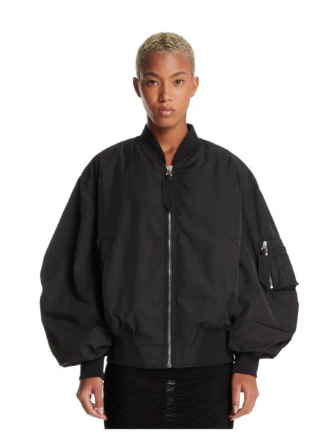 THE ATTICO Black Anja Bomber Jacket