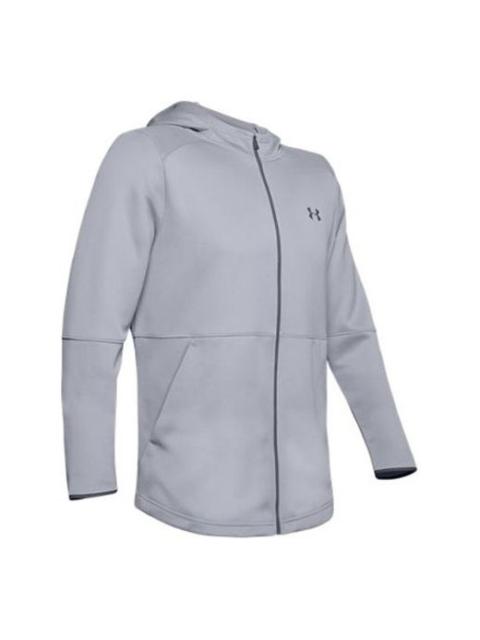 Under Armour Men's Under Armour WarmUp Training Sports hooded Tops Gray 1345259-011