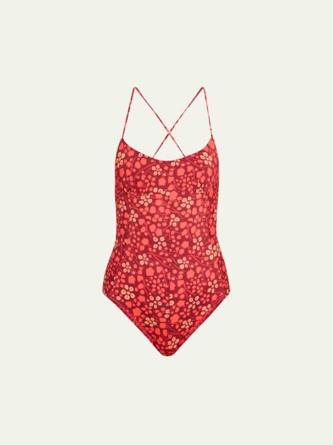 ULLA JOHNSON Positano One-Piece Swimsuit