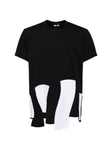 paneled T-shirt