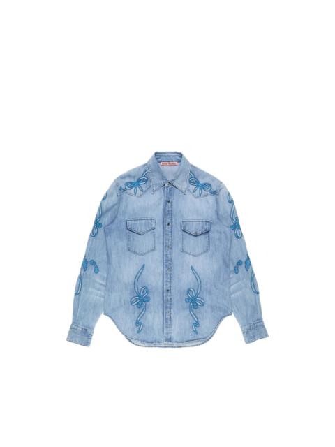 Acne Studios Acne Studios Blue Shirts Men