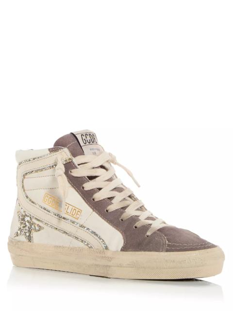 Golden Goose Unisex Slide High Top Sneakers