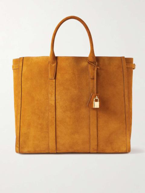 Cabas Large Suede Tote Bag