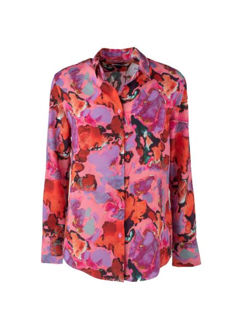 PAUL SMITH PINK PATTERNED SHIRT