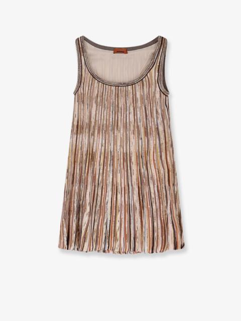 Missoni Missoni Women Short Viscose Blend Dress With All-Over Sequins