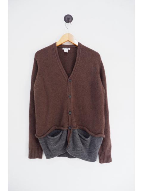 A.Blue Garments Reconstructed Cardigan