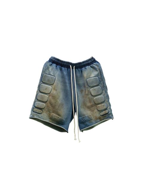 SATOSHI NAKAMOTO LUKE MOTO SHORTS (DIRTY BLUE)