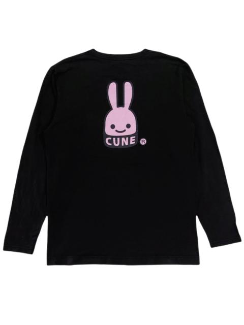 Other Designers RARE! CUNE® JAPANESE BRAND CLASSIC BIG LOGO BACK HIT