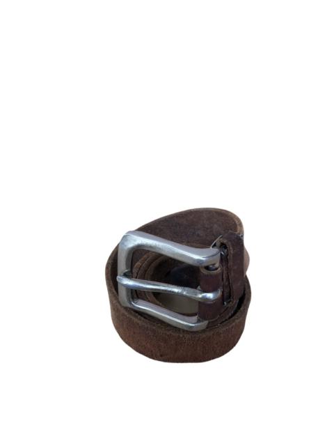 Other Designers Vintage - Vintage Chaps Leather Faded Buckle Belts