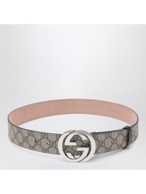 GUCCI Gucci Gg Supreme Fabric Belt With Gg Buckle Men