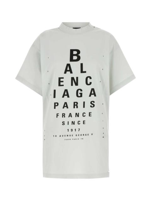 BALENCIAGA Balenciaga Women Chalk Coton Oversize Shirt