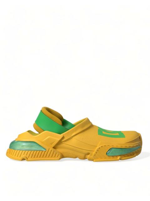 Dolce & Gabbana Men's Clogs in Yellow