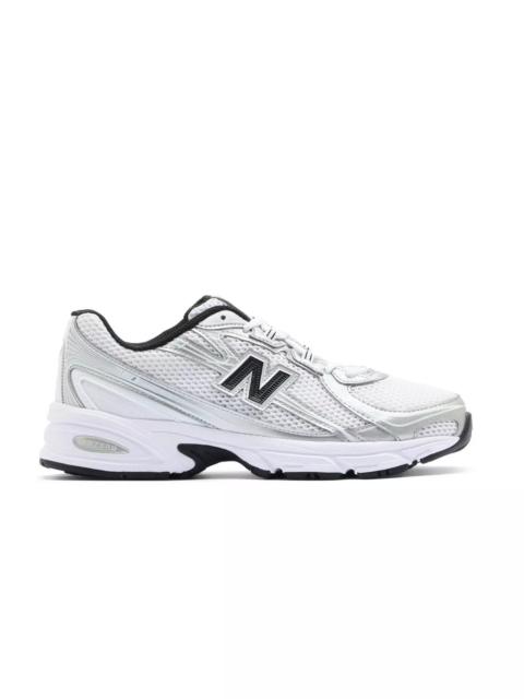 New Balance 740 "White/Silver Metallic/Navy" Unisex Shoe