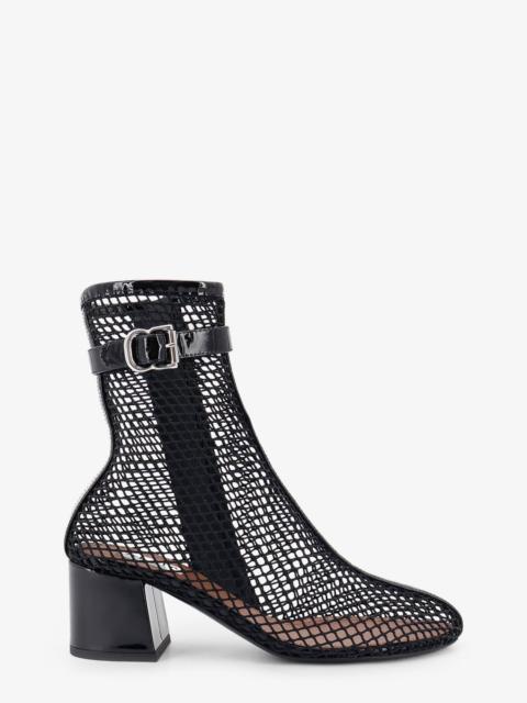 Alaïa Alaia 55 Mesh And Patent Leather Boots