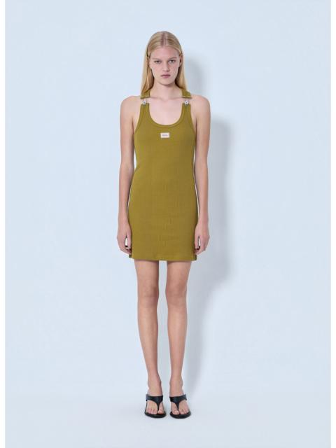 Jean Paul Gaultier Jean Paul Gaultier Women Cotton Ribbed Short Dress