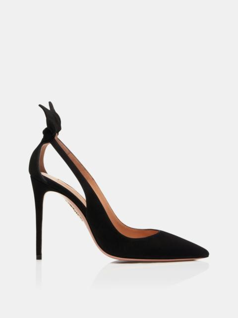 AQUAZZURA Bow Tie Pump 105