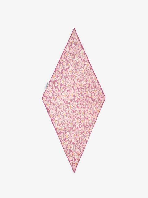 Burberry Daisy Silk Scarf