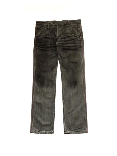 Other Designers Designer - JAPANESE BRAND GERM DISTRESSED JEANS