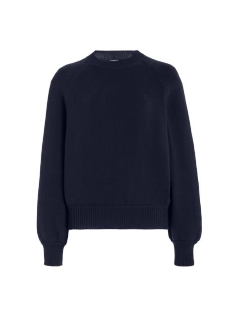 HIGH SPORT Exclusive Cotton Sweater navy