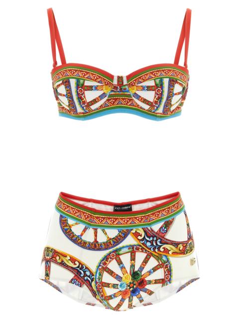 Dolce & Gabbana Dolce & Gabbana Women Sicilian 'Carretto' Bikini