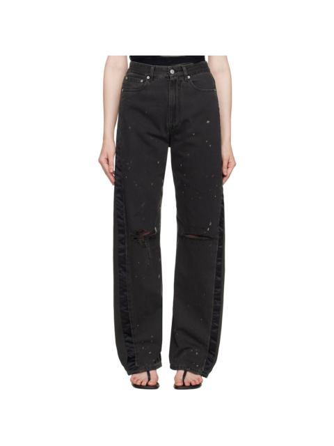 MM6 Maison Margiela Black 5 Pockets Jeans