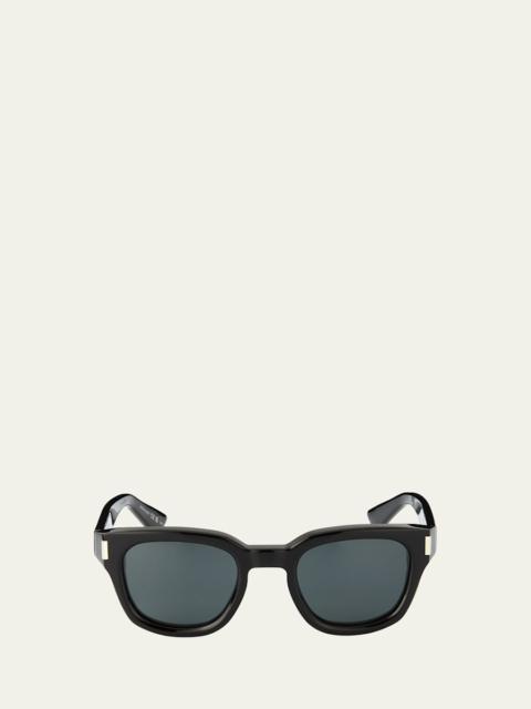 SAINT LAURENT Men's Sl 838-005 Acetate Square Sunglasses