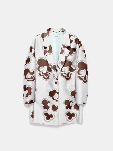 DOROTHEE SCHUMACHER FLORAL STATEMENT coat