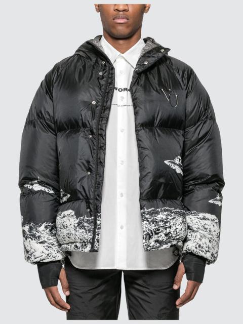 UNDERCOVER Valentino Undercover UFO Time Traveller Down Jacket