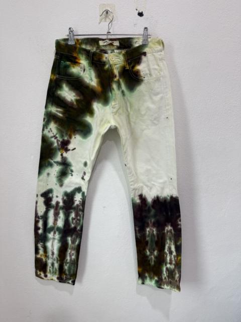 Junya Watanabe MAN Comme Des Garcons AD2001 Junya Watanabe Dye Splash Denim