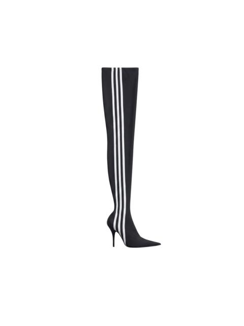 BALENCIAGA Balenciaga x adidas Knife Spandex Tight High Boots (EU37) - Brand New