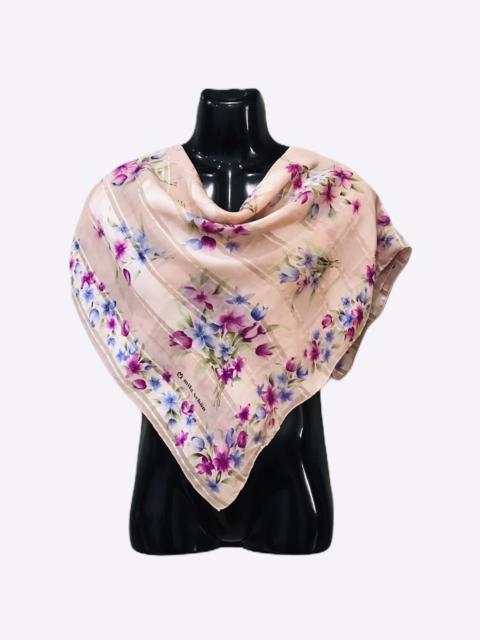 Other Designers Mila Schon - MILA SCHÖN FLORAL SILK SCARF