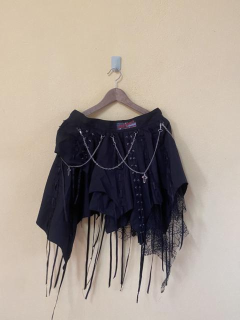 If Six Was Nine - ANARCHY BONDAGE SKIRT