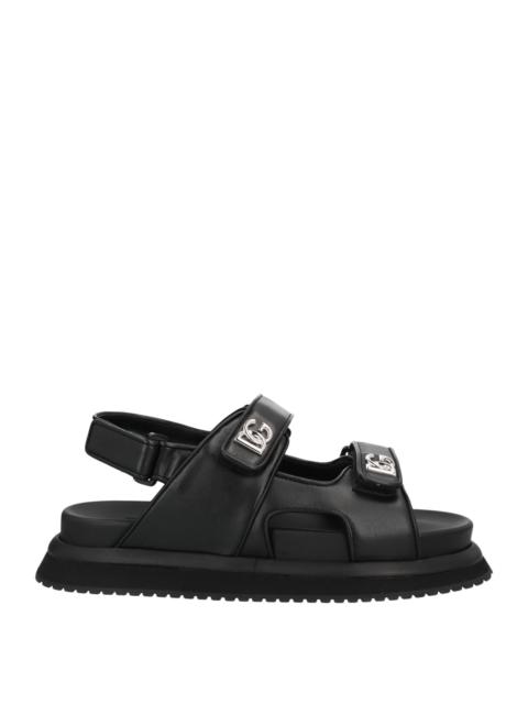 Dolce & Gabbana Black Men's Sandals