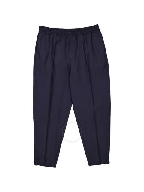 Étude Etudes Men's Navy Wool Jalousie Trousers