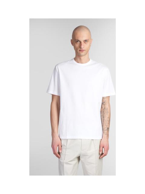 Lanvin T-shirt In White Cotton