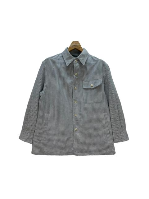 Burberry BURBERRY MINI CHECKED PLAID BUTTON UP SHIRT #8728-023