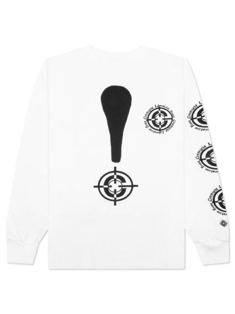 Readymade TARGET LS TEE - WHITE