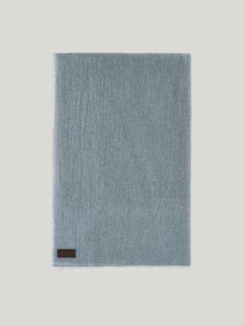 Canali PETROL BLUE CASHMERE SCARF