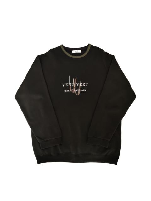 Other Designers Vintage Pierre Balmain Paris Sweatshirt Embroidered