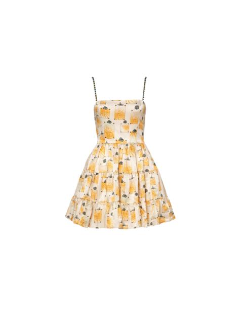 Agua by Agua Bendita Lima Bisuteria Mini Dress
