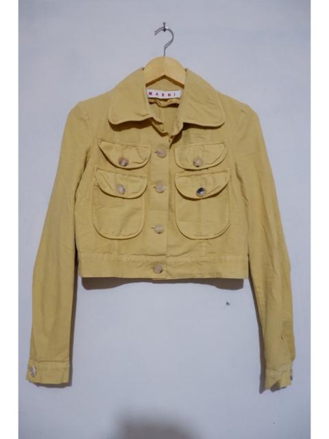 Marni 2003 Marni Cropped Runway Jacket