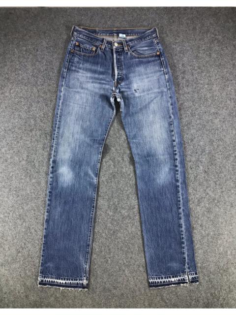 Other Designers Vintage - Vintage Levis 501 Jeans Faded Blue Denim KJ342