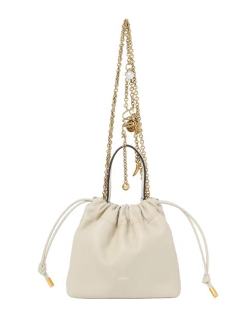 Chloé Mini Chloé Icons Shoulder Bag in Cloudy Cream