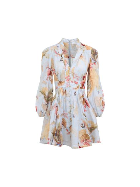 Zimmermann Ascension Plunge Mini Dress Women