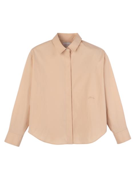 Longchamp Shirt Cream - Popelin