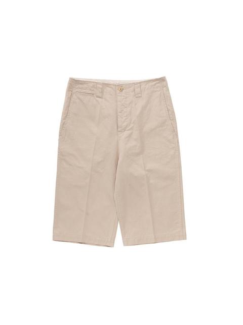 visvim WIDE CHINO SHORTS IVORY
