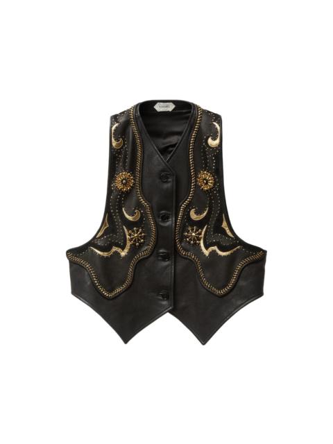 VERSACE Versace Black Jackets - Waistcoat & Gilets Women