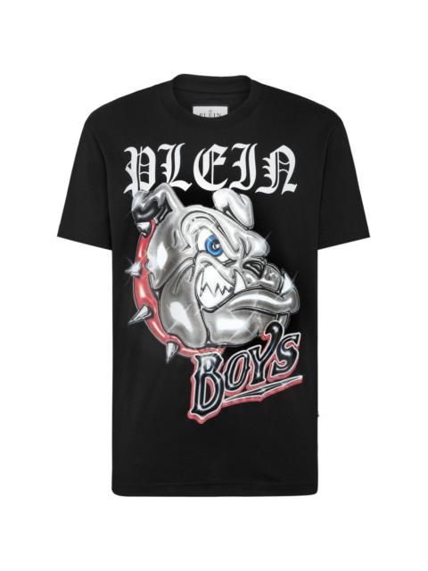 PHILIPP PLEIN Bulldogs cotton T-shirt